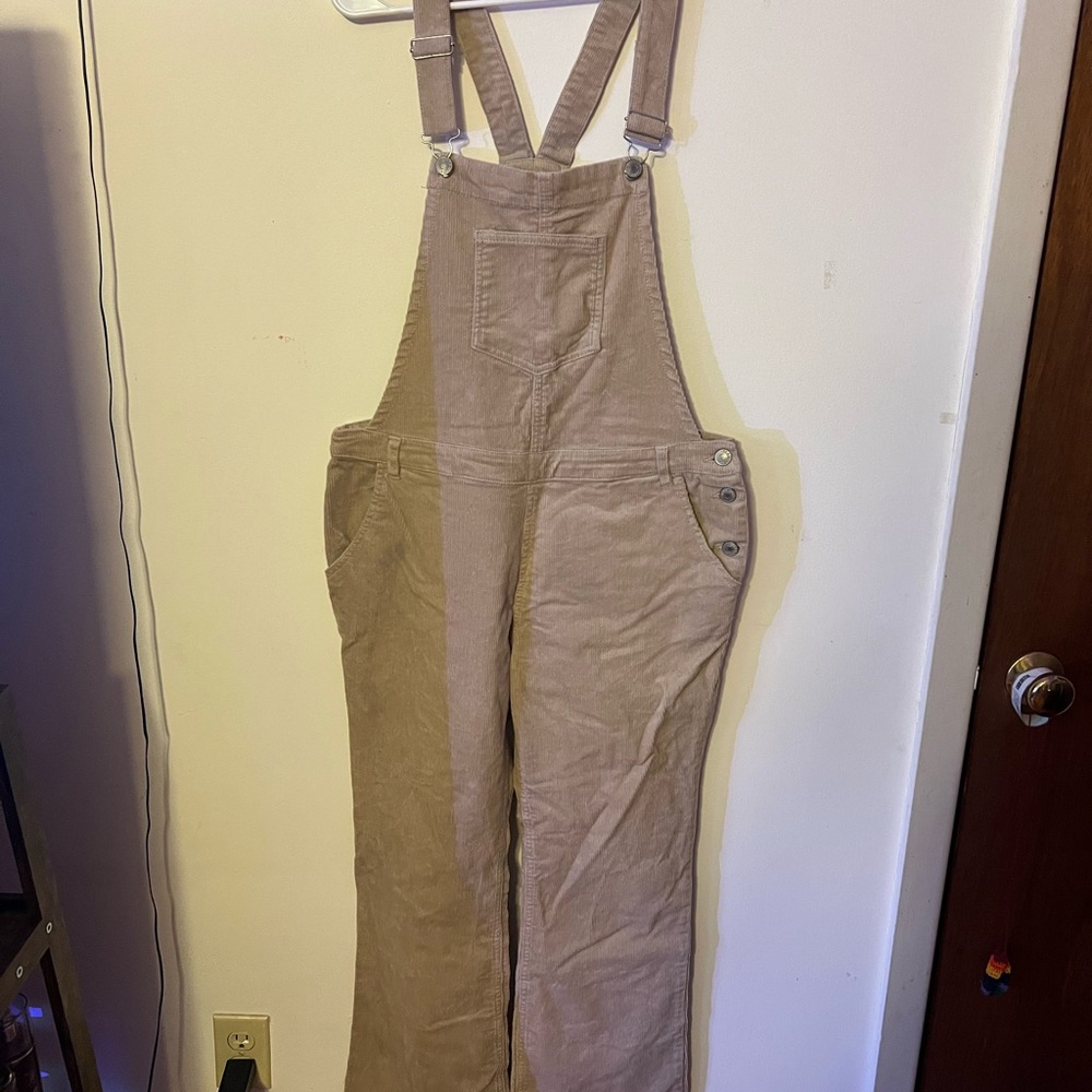 Women's Tan Overalls